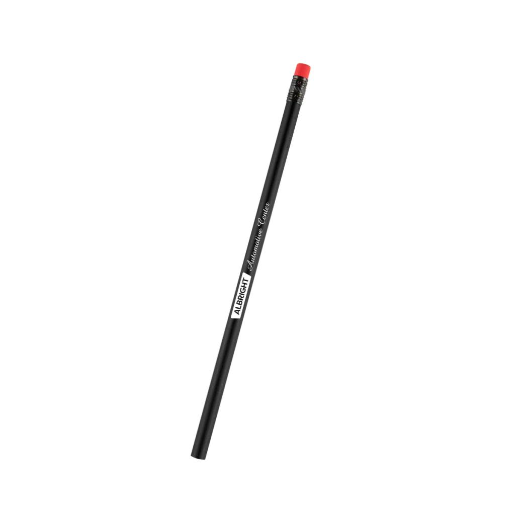 Black with red