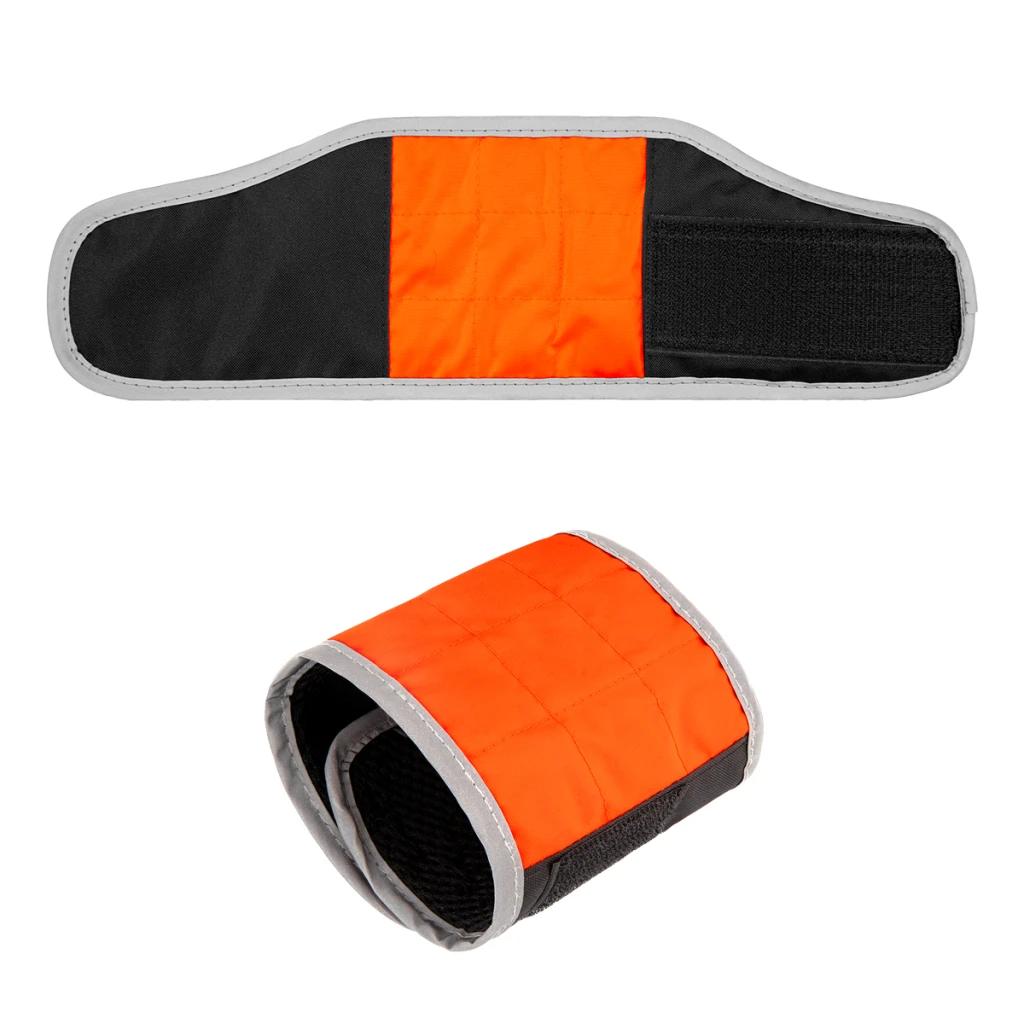Black neon orange