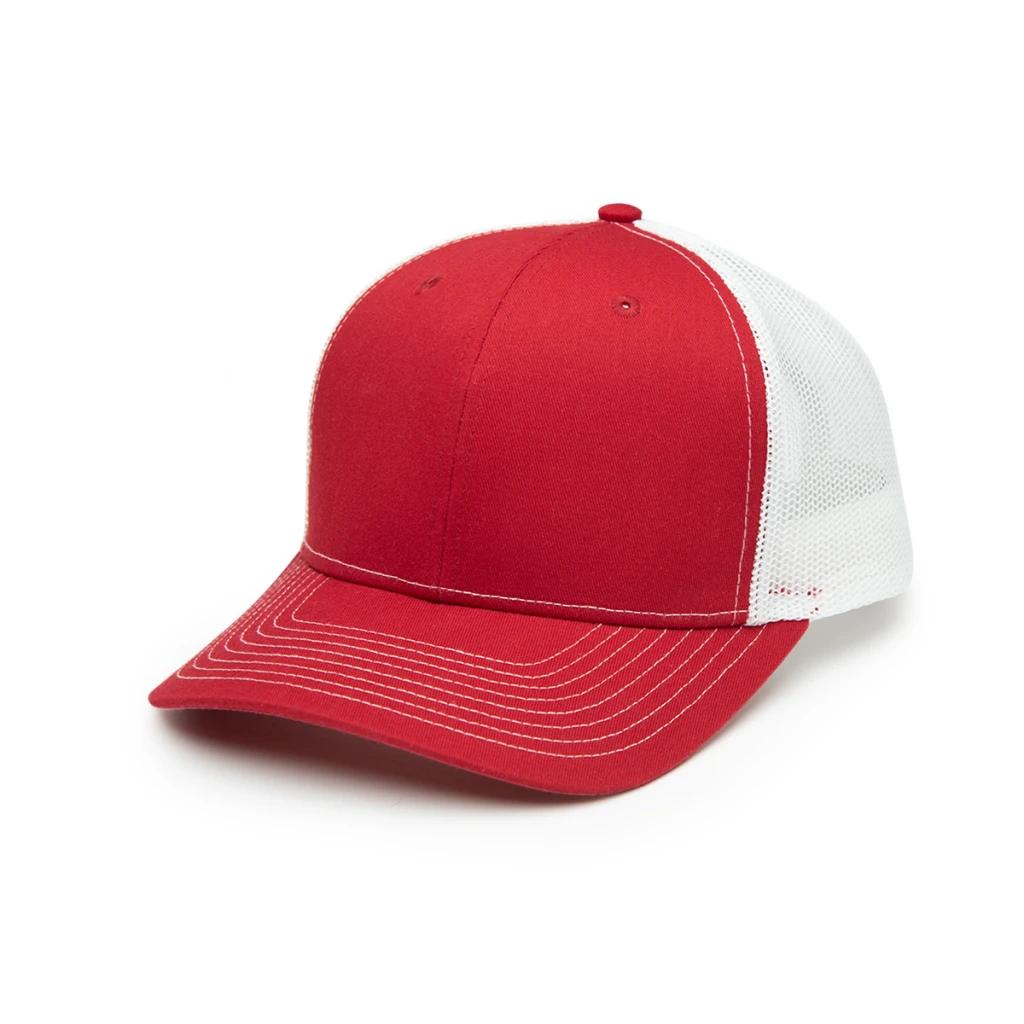 Red with white