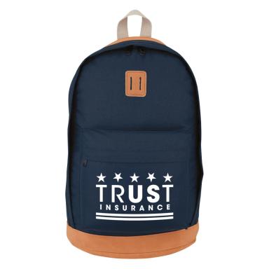Navy with brown