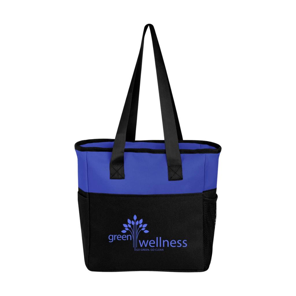 Royal blue with black