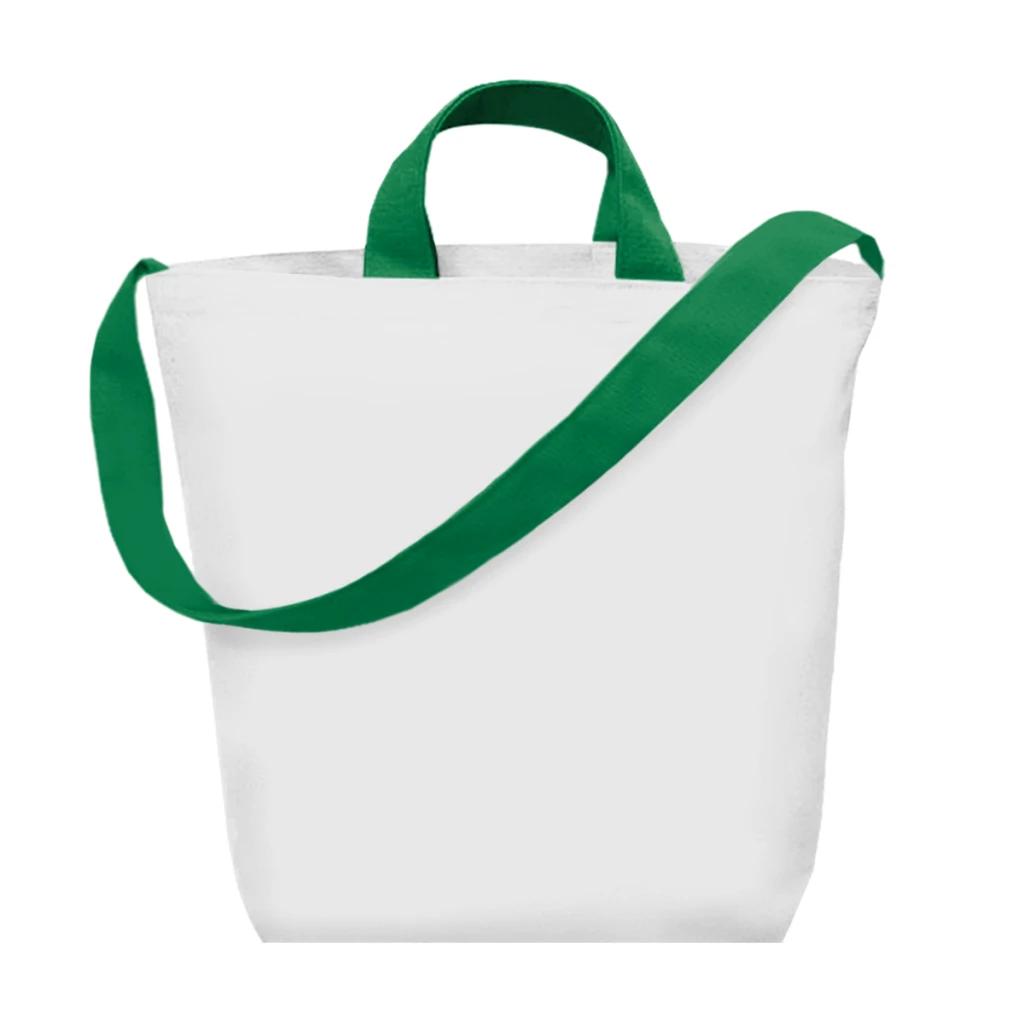 White with green