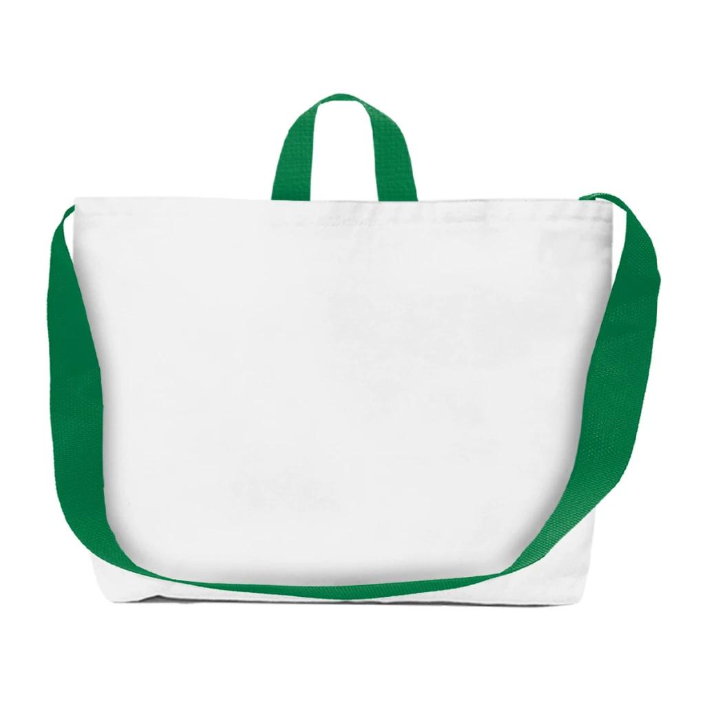 White with green