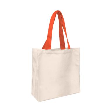White with orange