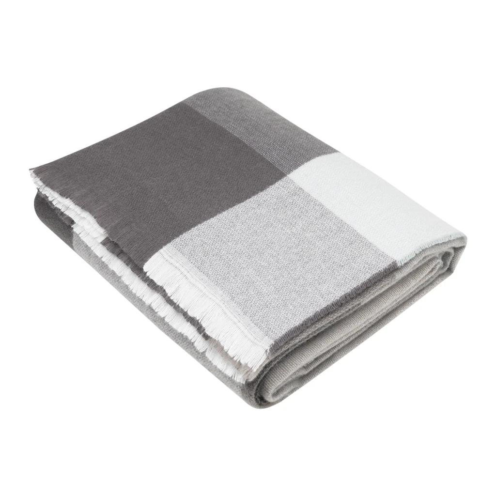 Gray with white