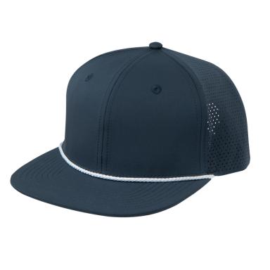 Navy blue with white