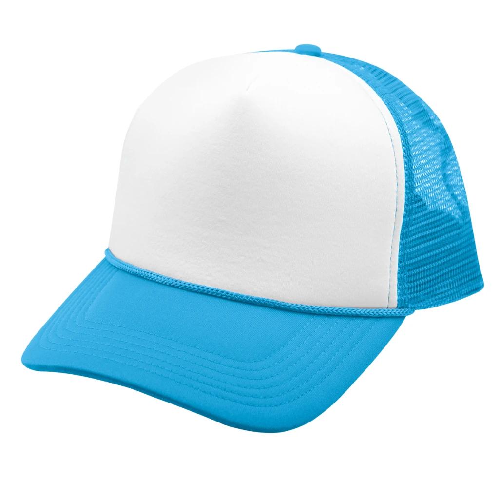 White with light blue