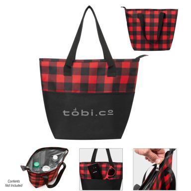 Black with red