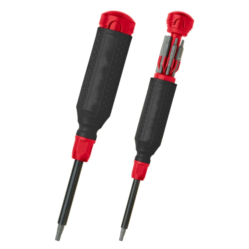 Black with red