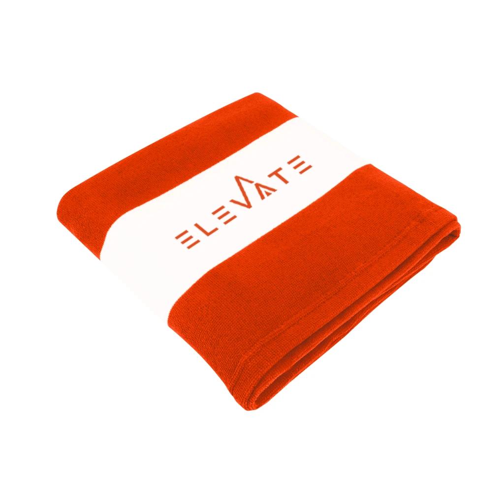 Orange with white