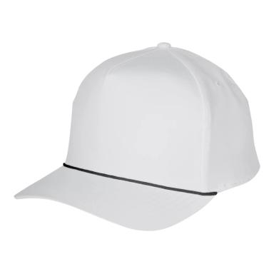 White with black
