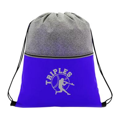 Royal blue with gray