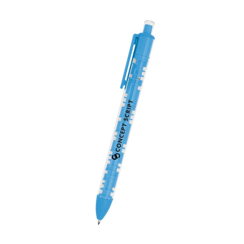 Translucent blue