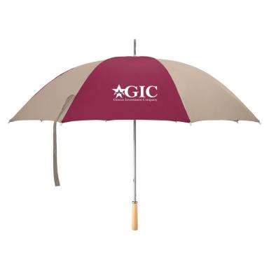 Khaki with maroon