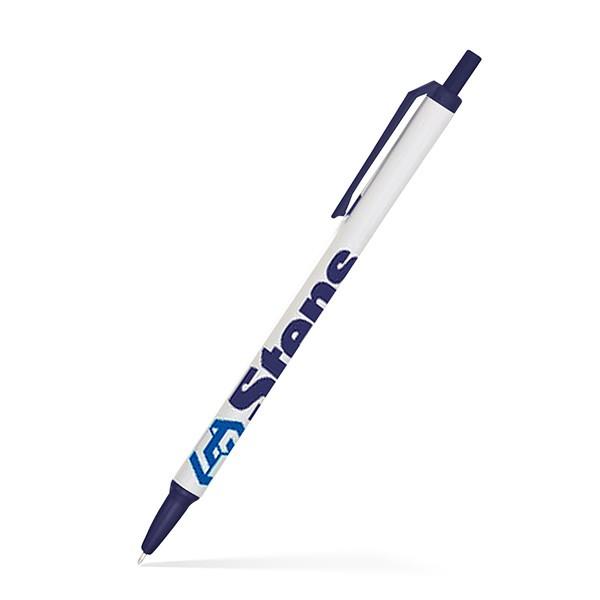 White w/Blue