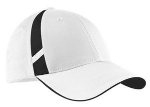 White w/Blue