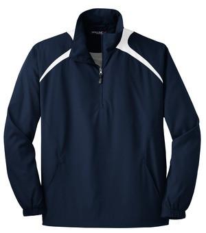 Navy w/White