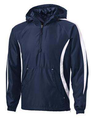 Navy w/White