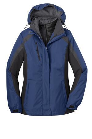 Blue with Black Trim