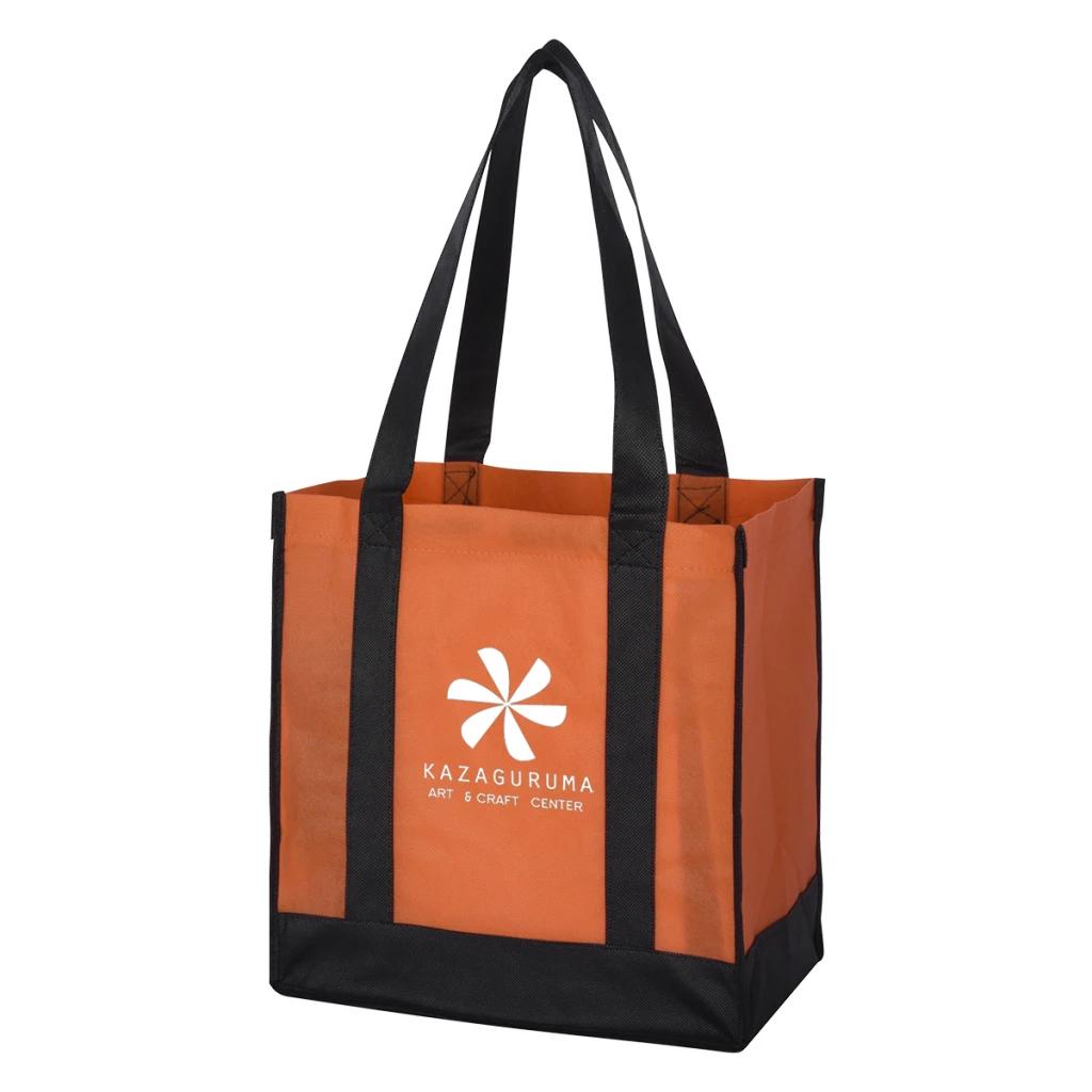 Orange Bag with Black Trim