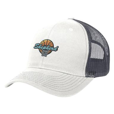 White with Black Trim