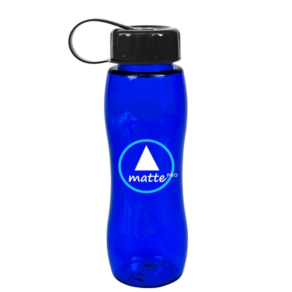 Transparent Blue-Black