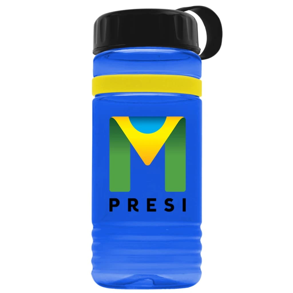 Transparent Blue-Black