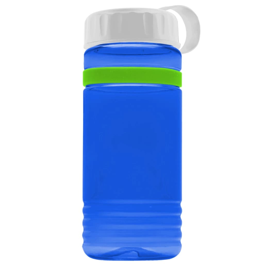 Transparent Blue-White