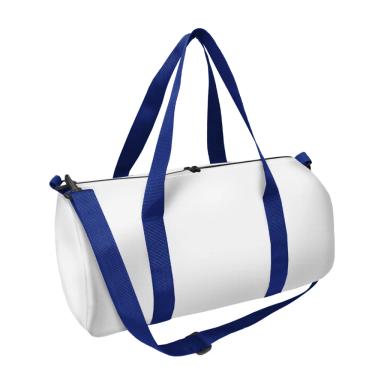 White with black blue