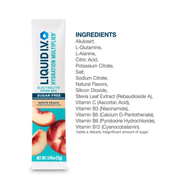 White Peach Ingredients