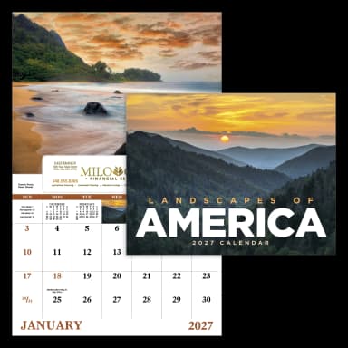 Landscapes of America Calendar