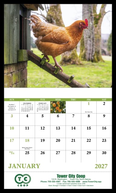 Agriculture Calendar