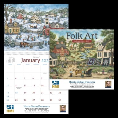 Folk Art Calendar