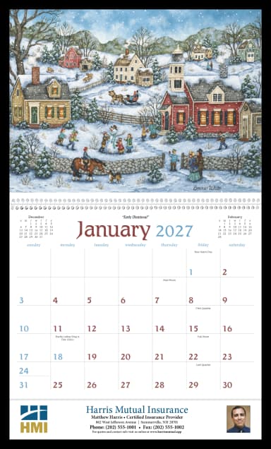 Folk Art Calendar