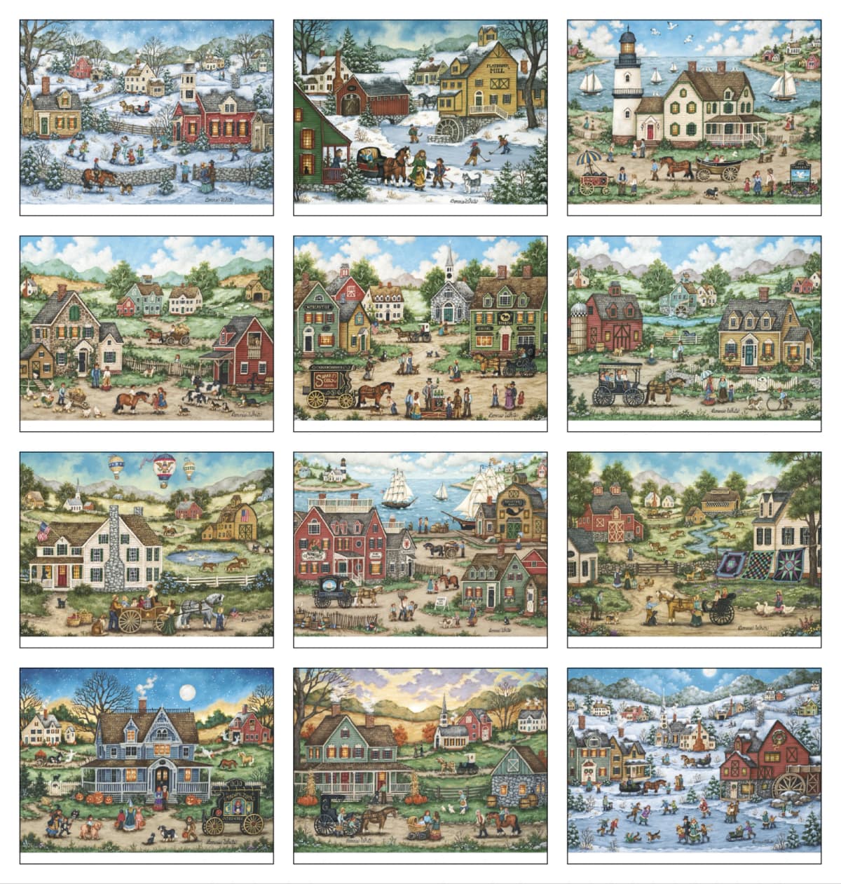Folk Art Calendar