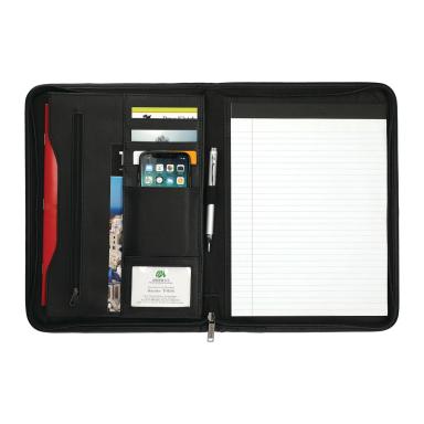 DuraHyde Zippered Padfolio