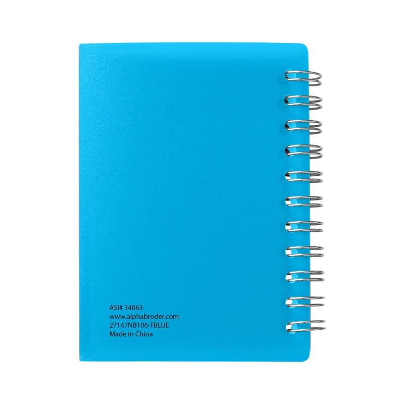 Promotional Spiral Curve Notebook - Small