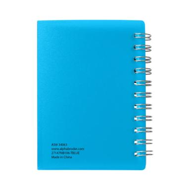 Promotional Spiral Curve Notebook - Small
