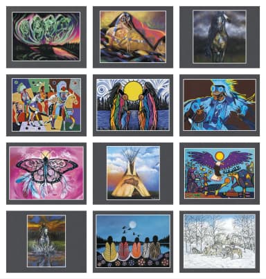 Native American Art Calendar