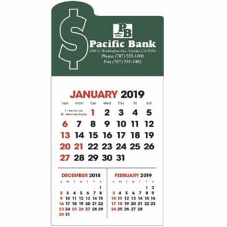 Money Stick Up Calendar