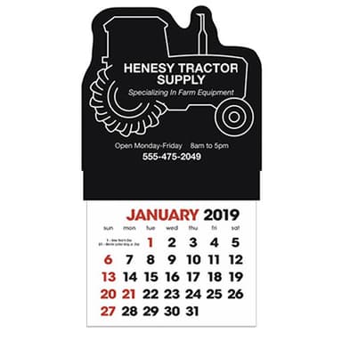 Tractor Stick Up Calendar