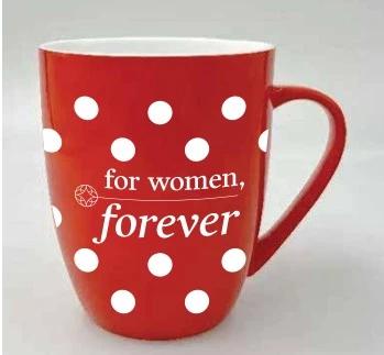 Custom Polka Dot Bistro Mug