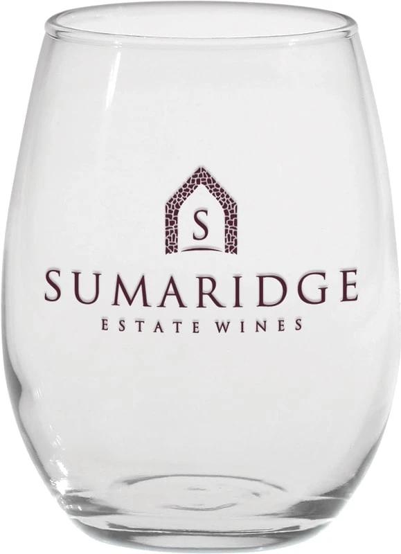 9 oz. Stemless White Wine Glass