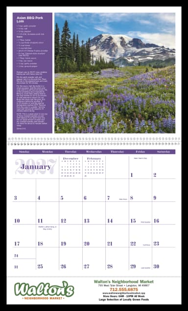 Barns Calendar