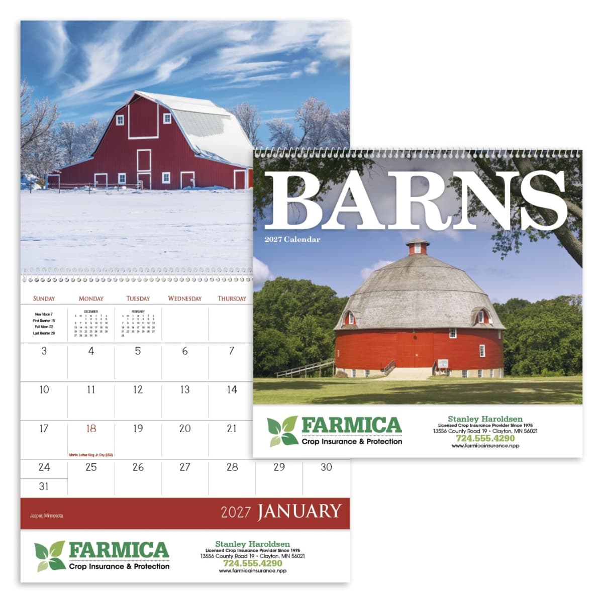 Barns Calendar