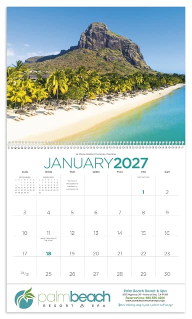 Beaches Calendar