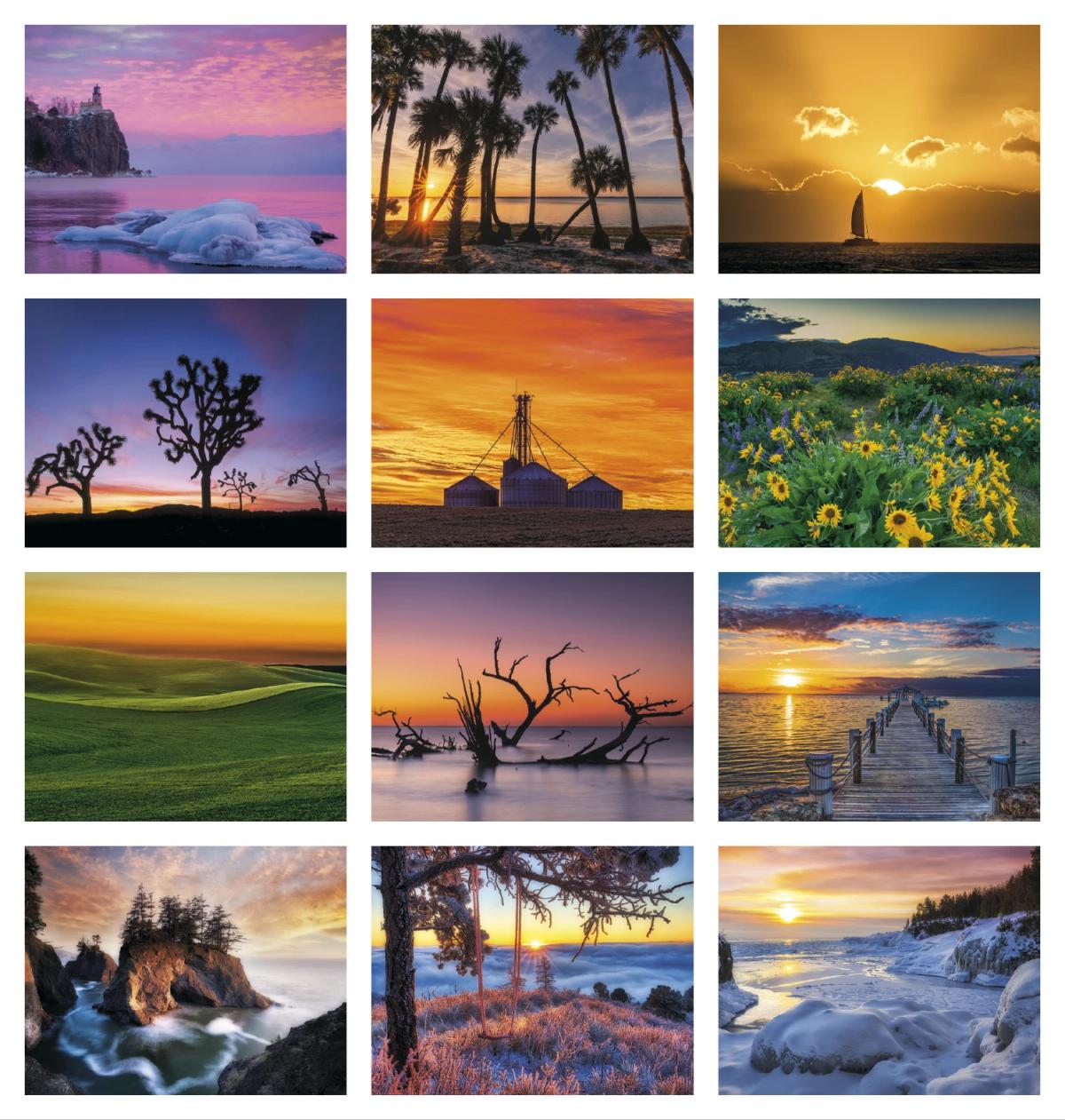 Sunsets Calendar