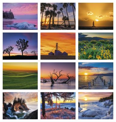 Sunsets Calendar