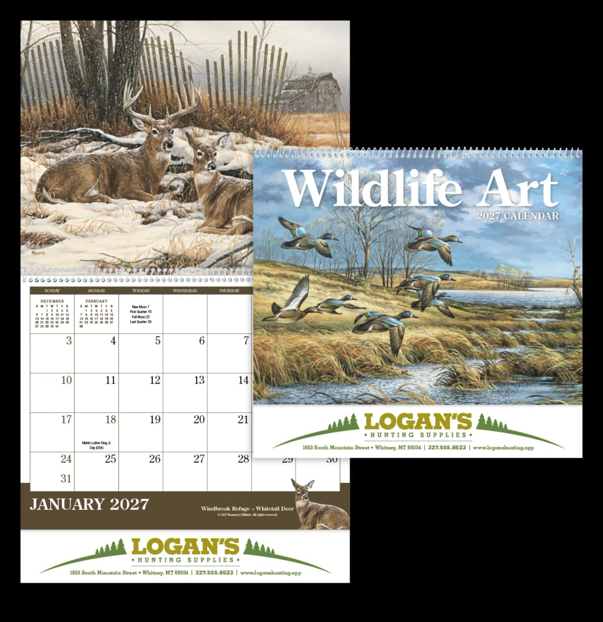 Wildlife Art Calendar