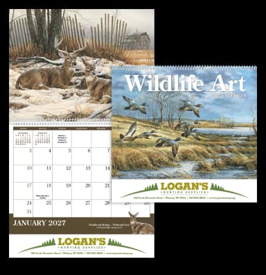 Wildlife Art Calendar